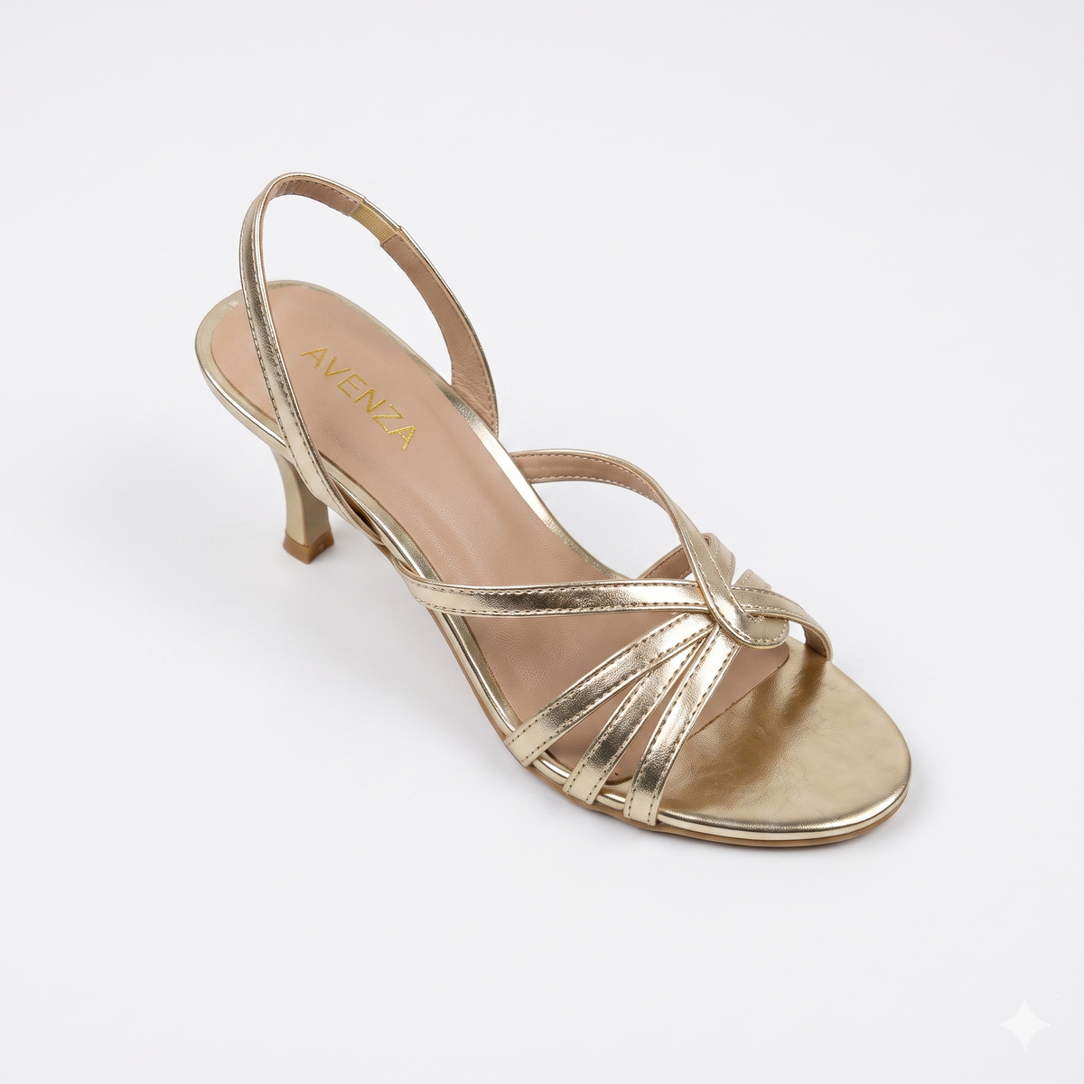 Oro Intreccio Heels