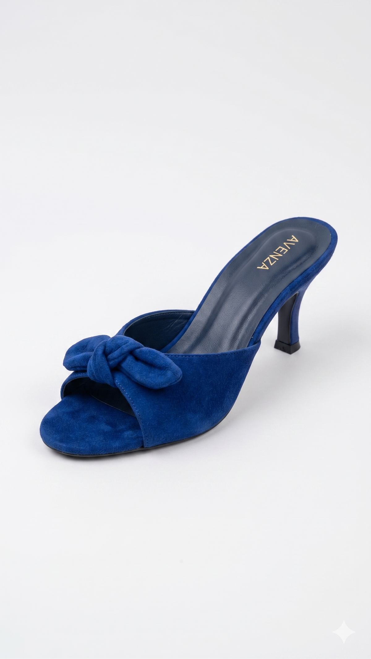 Sapphire Bow Heel