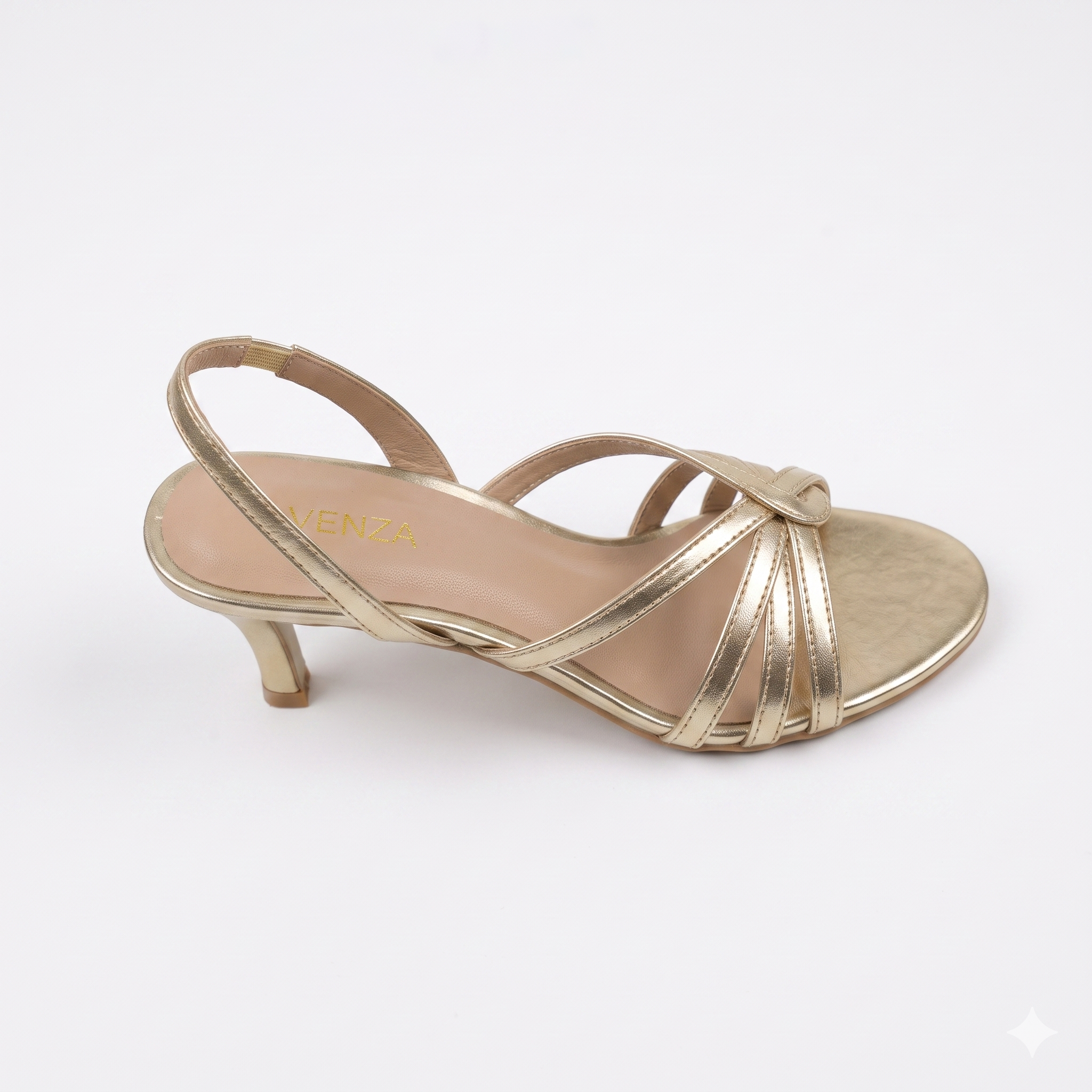 Oro Intreccio Heels