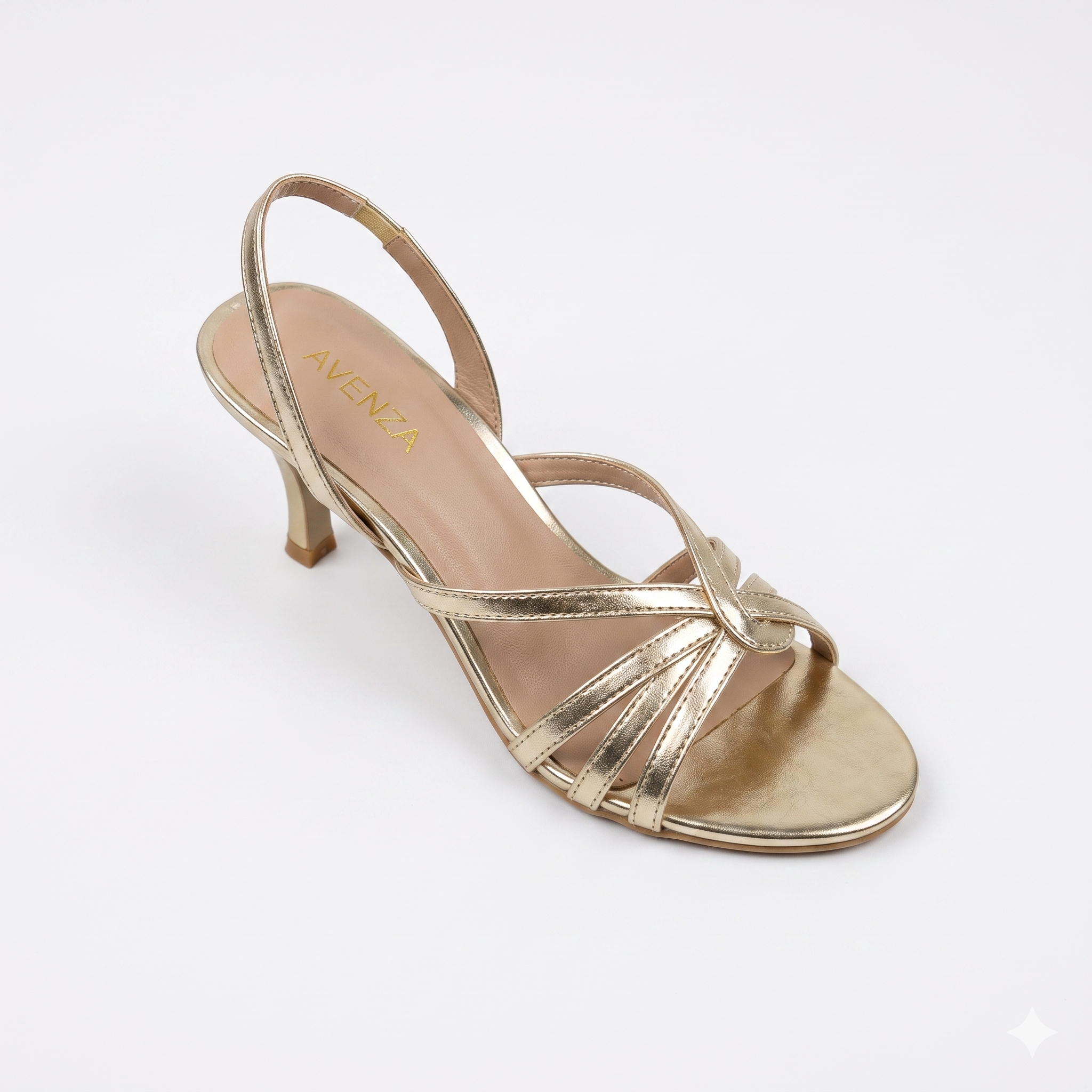 Oro Intreccio Heels