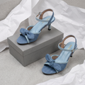 Denim Dolce Heels