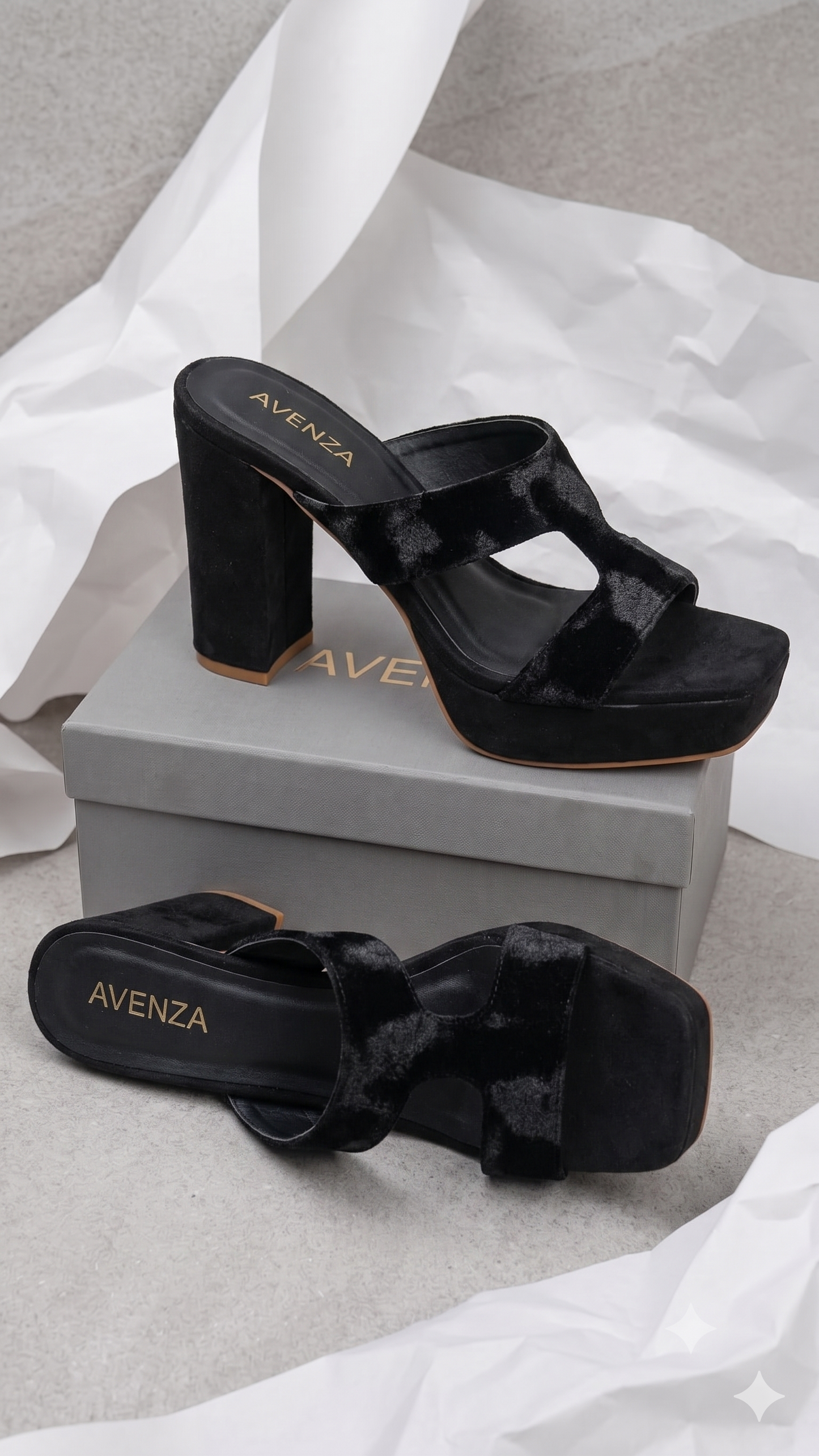 Velvet Aura Wedge